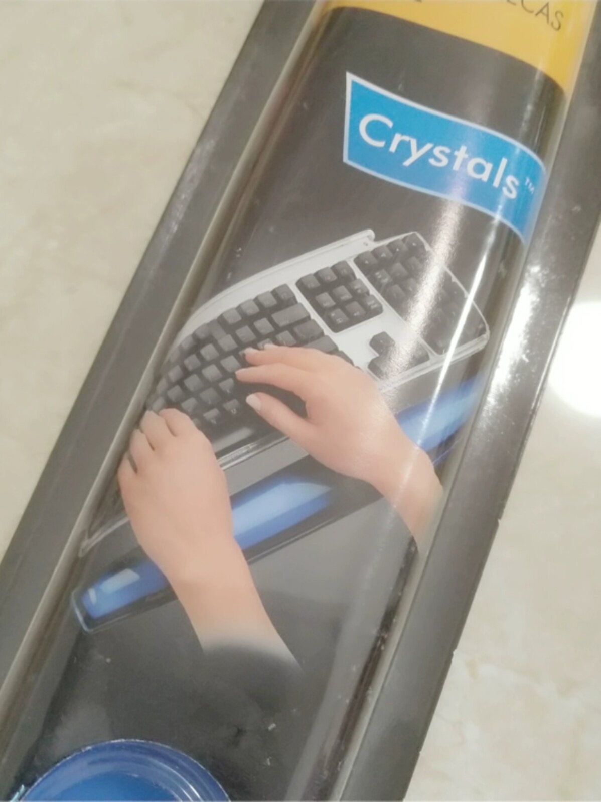 CLEARANCE FELLOWES VAN ROOSCH DESKTOP KEYBOARD PAD OFFICE NON-SLIP SILICONE WRIST REST KEYBOARD AND MOUSE RUBBER PADS