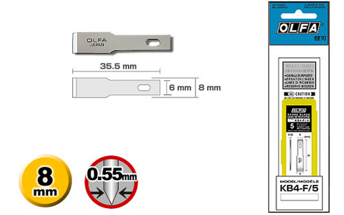 KB4-F小铲刀片适用AK-4和LTD-09