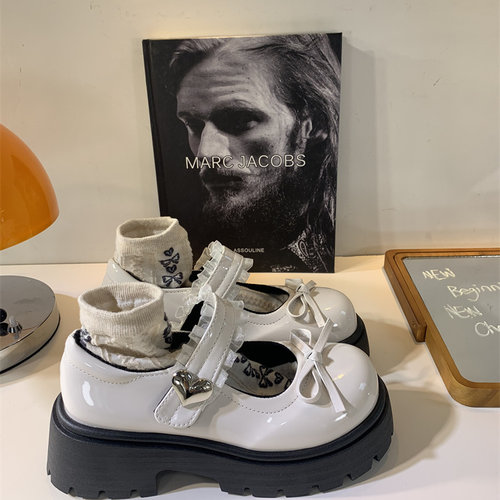 miu系学院风玛丽珍鞋复古小皮鞋