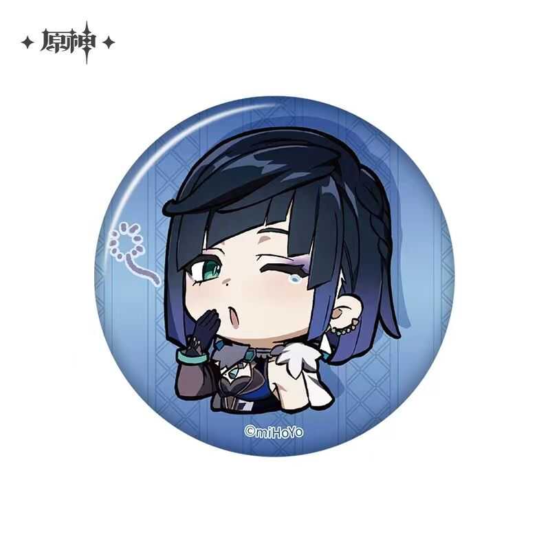 夜兰款原神周边正版马口铁徽章