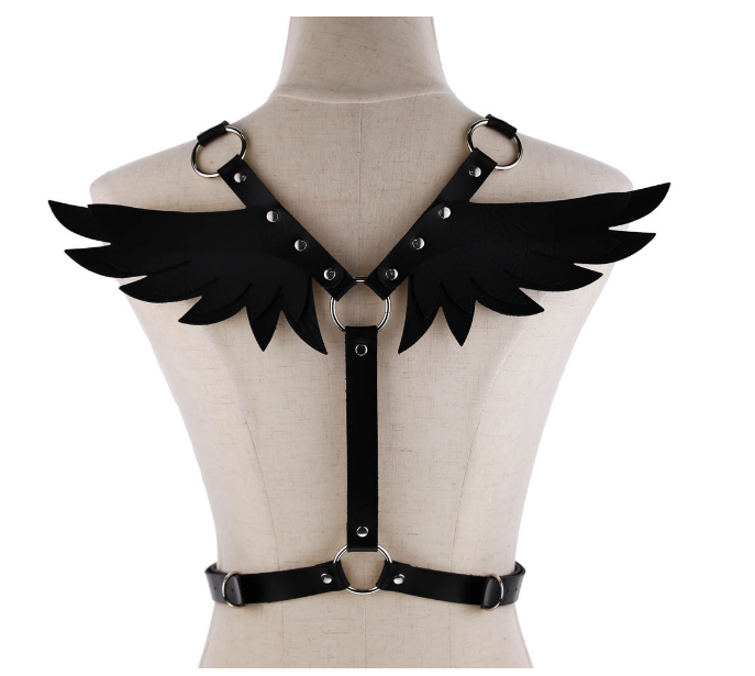 new pattern cortex Angel wings straps suit Ladies Leather goods jacket Shackles Body Shoulder strap Girdlesin the Accessories/Leather belt/Hat/Muffler , Belt/Leather belt/Yaolian  category - from Buy2taobao.com to provide professional Taobao agent buy service