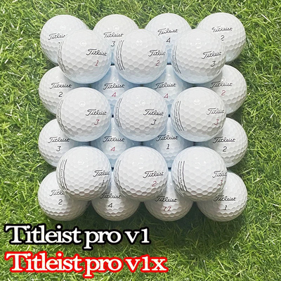 Titleist高尔夫二手球titleist pro v1x三四层泰勒梅tp5下场球
