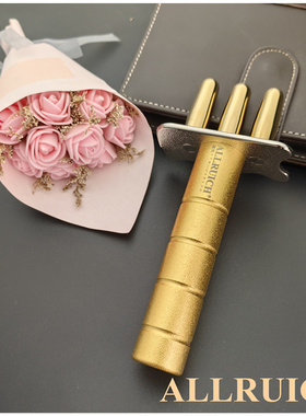 ALLRUICH钛神奇按摩仪磁性美容仪眼袋黑眼圈皱纹眼霜磁叉按摩仪