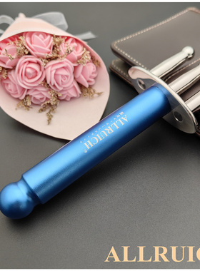 ALLRUICH新款上市拉花防滑两端带磁磁叉按摩点穴拔筋能量棒