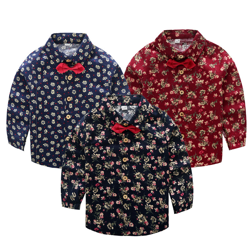 Chemise garcon à manche longue - Ref 2076366 Image 1