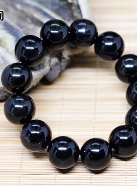 天然驴蹄子圆珠手串手链原色带鱼籽纹文玩腕珠饰品配件