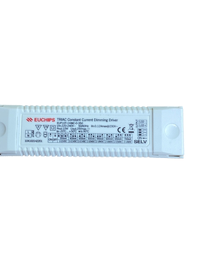 EUCHIPS欧切斯10W调光细长电源驱动支持TRIAC ELV兼容品牌调光器