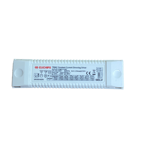 EUCHIPS欧切斯10W调光细长电源驱动支持TRIAC ELV兼容品牌调光器