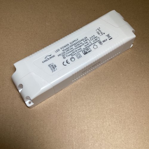 Eaglerise EIP060V0240LSR 60W LED灯带氛围灯恒压电源24vdc