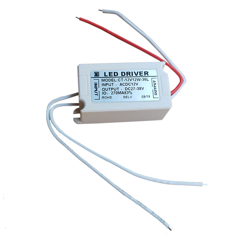 DC12V-24V直流LED驱动器转30-40V 270mA  9-12X1W房车船舶照明