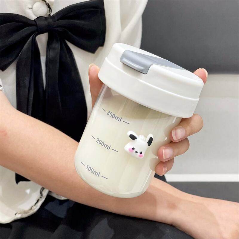 儿童吸管杯防摔耐高温小学生上学专用水杯便携带刻度塑料随手杯子,餐饮具,随手杯,淘宝优惠券,粉丝福利购,淘宝优惠卷