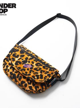 SONDER SHOP OFFWINTER豹纹邮差包小号斜跨包 城市通勤单肩包
