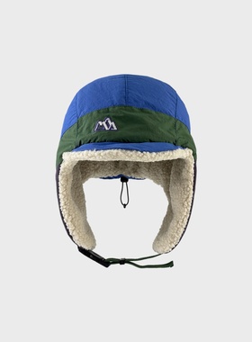 SONDER SHOP韩国山系户外拼色雷锋帽女冬季加绒保暖防寒东北护耳