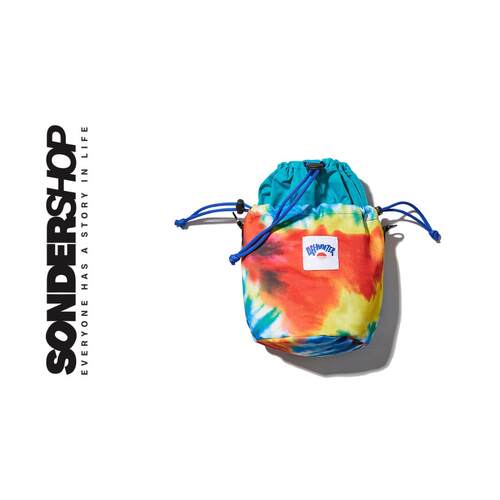 SONDER SHOP OFFWINTER扎染单肩百搭亮色束口斜挎包迷你包