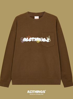 ALLTHINGS 23AW 秋冬内搭卫衣 无帽通勤保暖卫衣  cityboy
