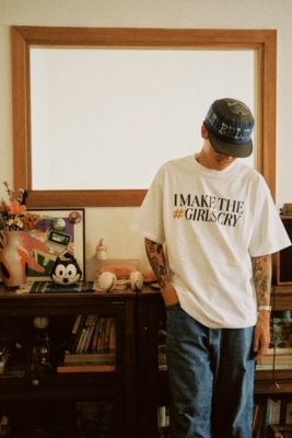 ALLTHINGS 23SS  make the girls cry 让女孩哭 纯棉短袖tee 男女