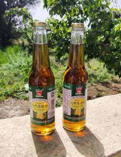 山东阳信启康元特产鸭梨苹果醋饮料330ml*10礼盒包邮