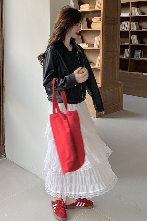 现货皮衣+吊带裙两件套P235K318皮衣P135K188吊带裙P105K158,女装皮衣,2C263