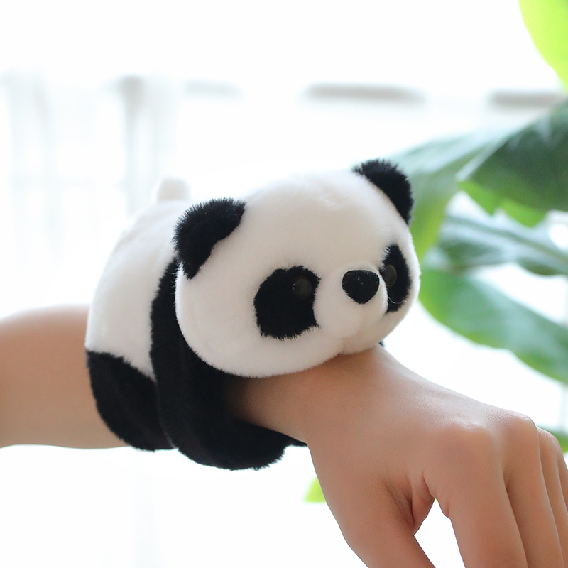 熊猫玩偶啪啪圈儿童手环女孩装饰