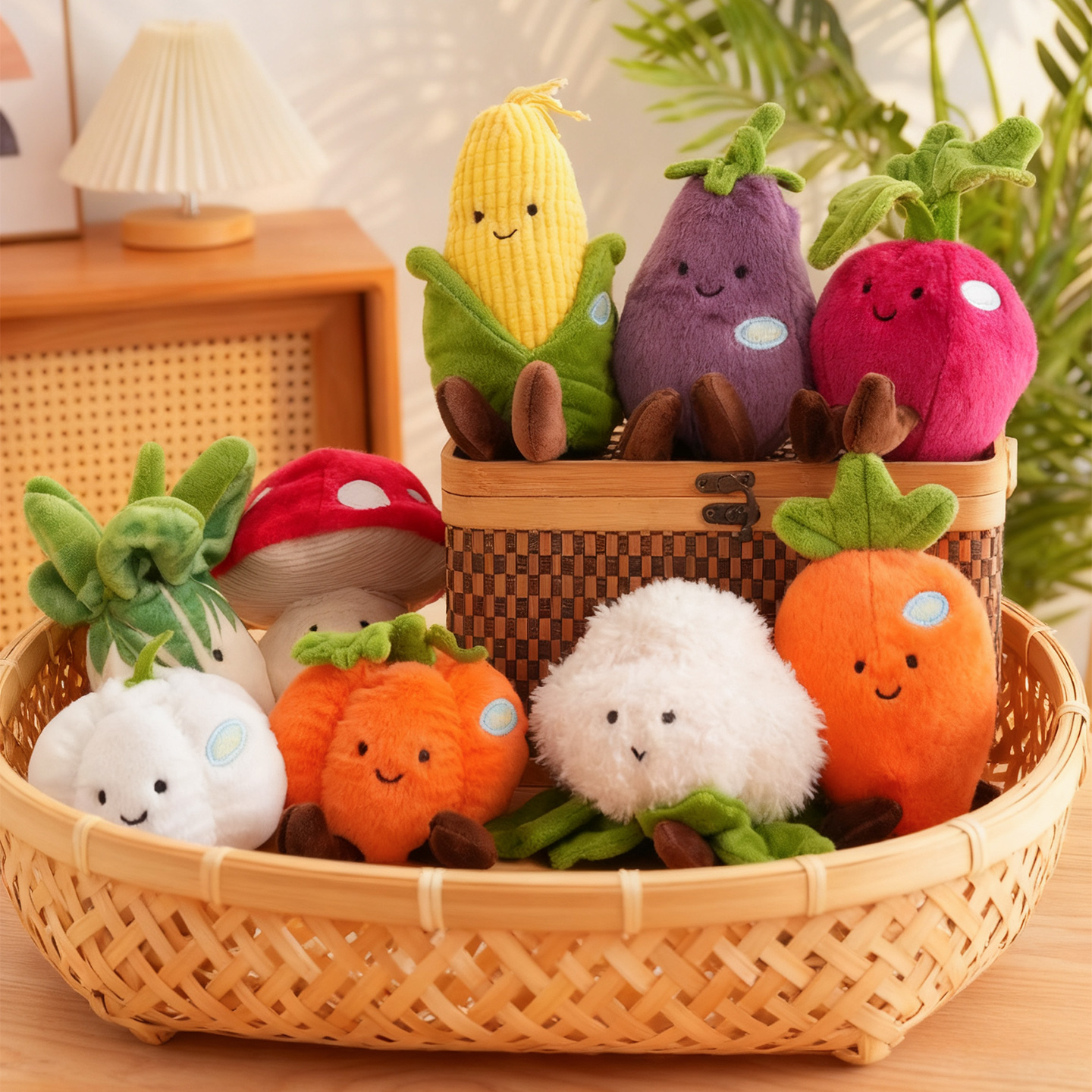 仿真蔬菜水果玩偶挂件毛绒玩具