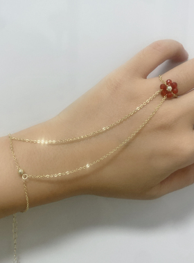 原创设计小众高级感手链女ins风简约百搭手饰闺蜜设计感手链礼物