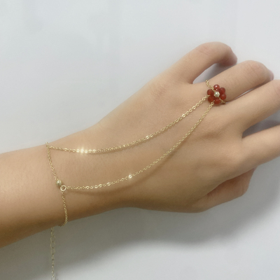 原创设计小众高级感手链女ins风简约百搭手饰闺蜜设计感手链礼物