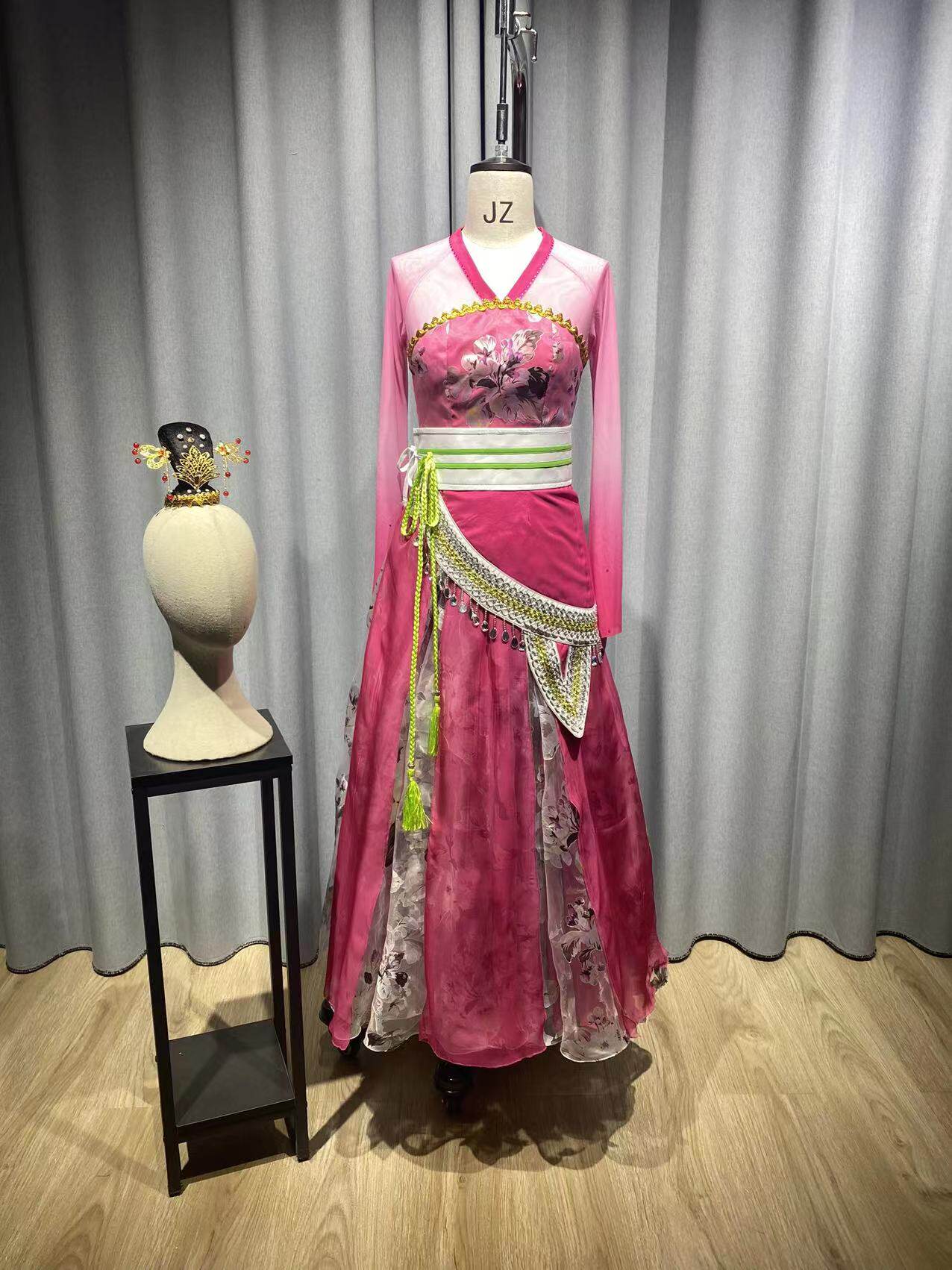 直销原版桃李杯高雯倩铜雀女舞蹈服装服饰演出服表演服古典舞艺考