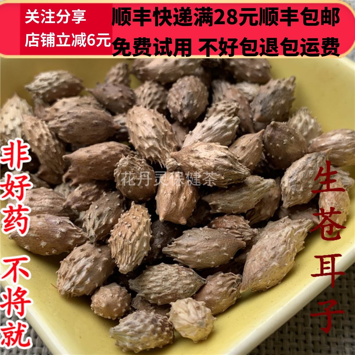 50克苍耳子精选可打粉