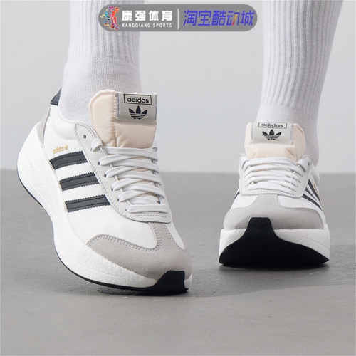 阿迪达斯三叶草男女鞋新款CITY RNR轻便时尚透气运动休闲鞋JI0831