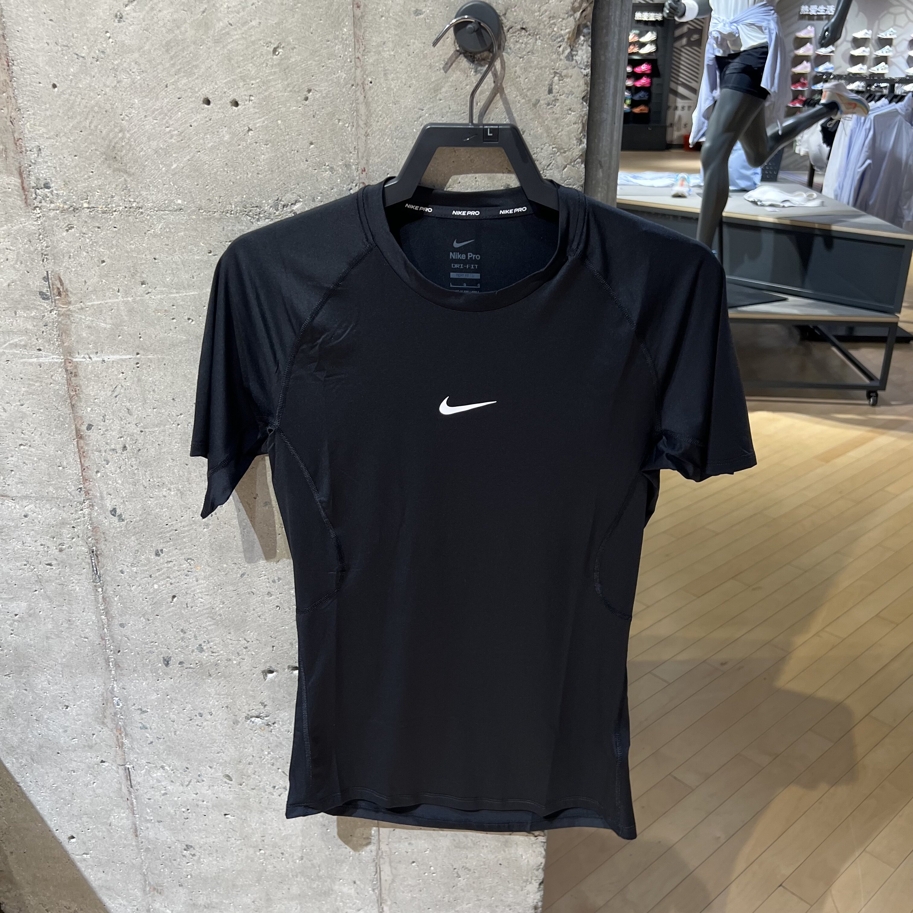 耐克正品短袖体恤男士速干紧身健身训练运动服FB7933-010-100-084