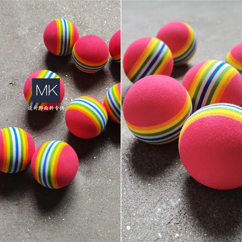 40mm三宅一生装饰画球球 彩球色 抖音网红设计直播装饰辅料材料