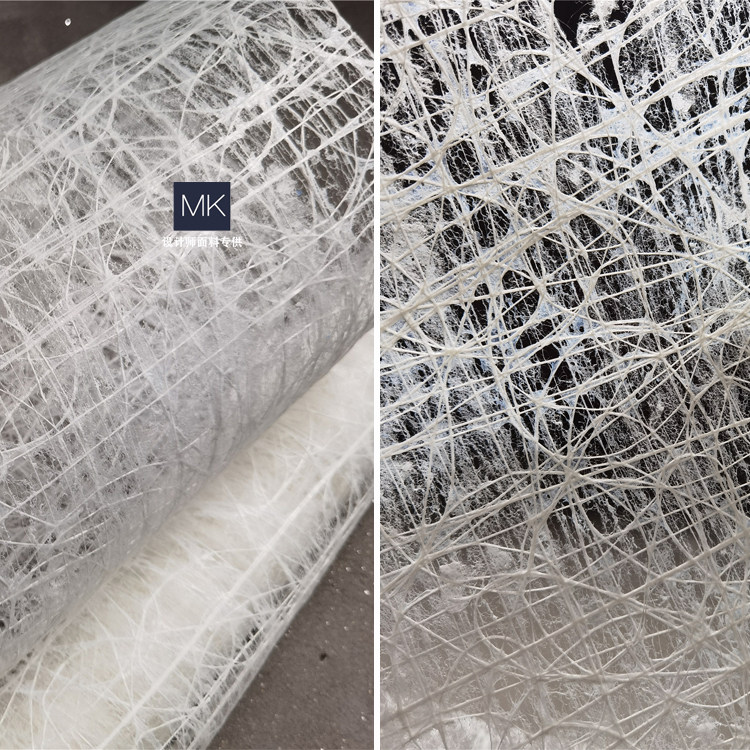 立体白棉色蛛网编织藤网布 时尚重工镂空肌理创意设计diy毕业面料