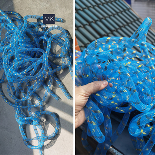 饰裙边辅料材料设计肌理管 装 原设计师未来蓝金扭曲 舞台演出服装