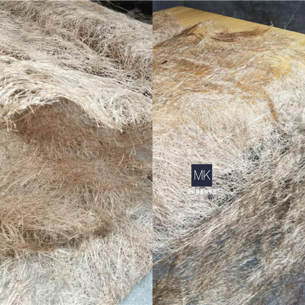 破烂麻镂空透视枯藤编织错乱网 复古草布 时尚服装设计师创意布料