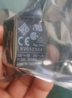 议价原装意大利ODE电磁阀线圈LBV05230AY 全新未拆封 230V/240V 5
