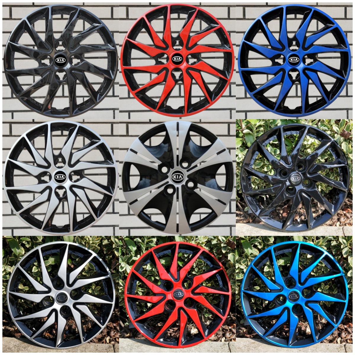 適用于起亞k2銳歐rio改裝輪轂蓋