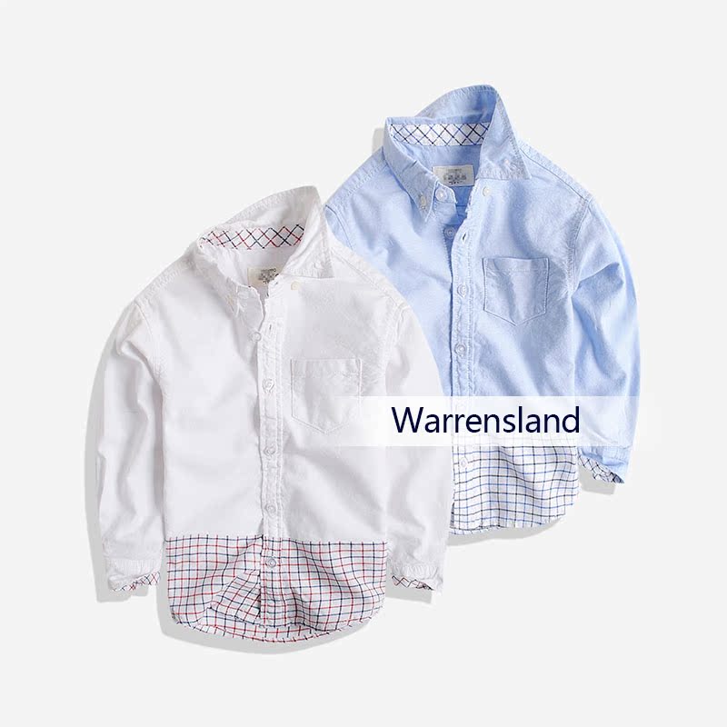 Chemise garcon à manche longue - Ref 2082599 Image 1