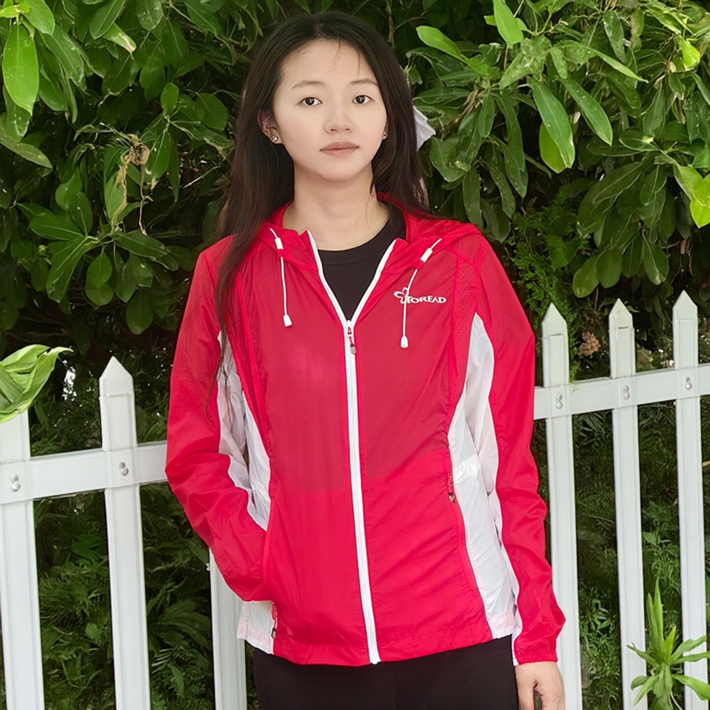 探路者女皮肤衣春夏骑行速干轻量化防晒衣户外防泼水防紫外线外套