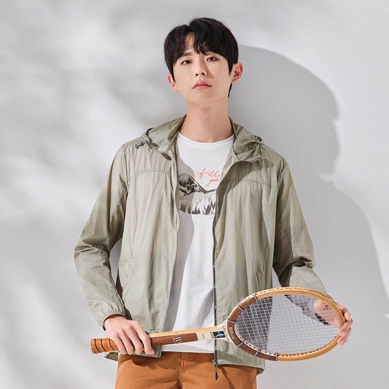 探路者男春夏皮肤衣骑行速干轻量化防晒衣户外透气防紫外线外套