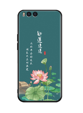 luckrider适用于小米note3时尚手机壳mce8新款创意磨砂mct8全包防摔xiaomintoe3彩绘国风软壳网红保护套简约
