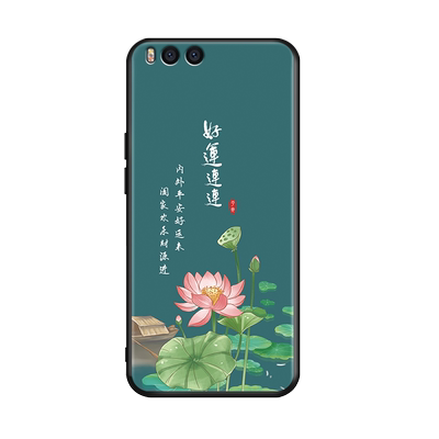 luckrider适用于小米note3时尚手机壳mce8新款创意磨砂mct8全包防摔xiaomintoe3彩绘国风软壳网红保护套简约