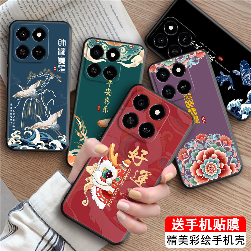 适用于荣耀play10t古风手机软壳