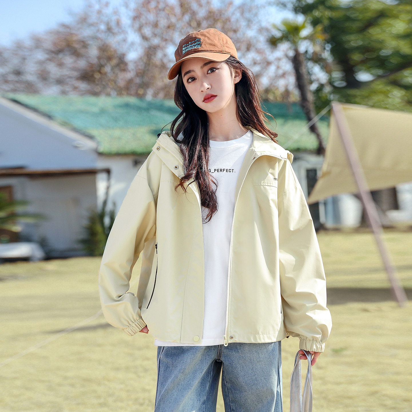 女童秋装外套2025新款洋气大童春季初中生风衣女孩春秋款儿童上衣