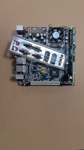 威盛VB7007  工控主板送cpu内存风扇挡片 现货
