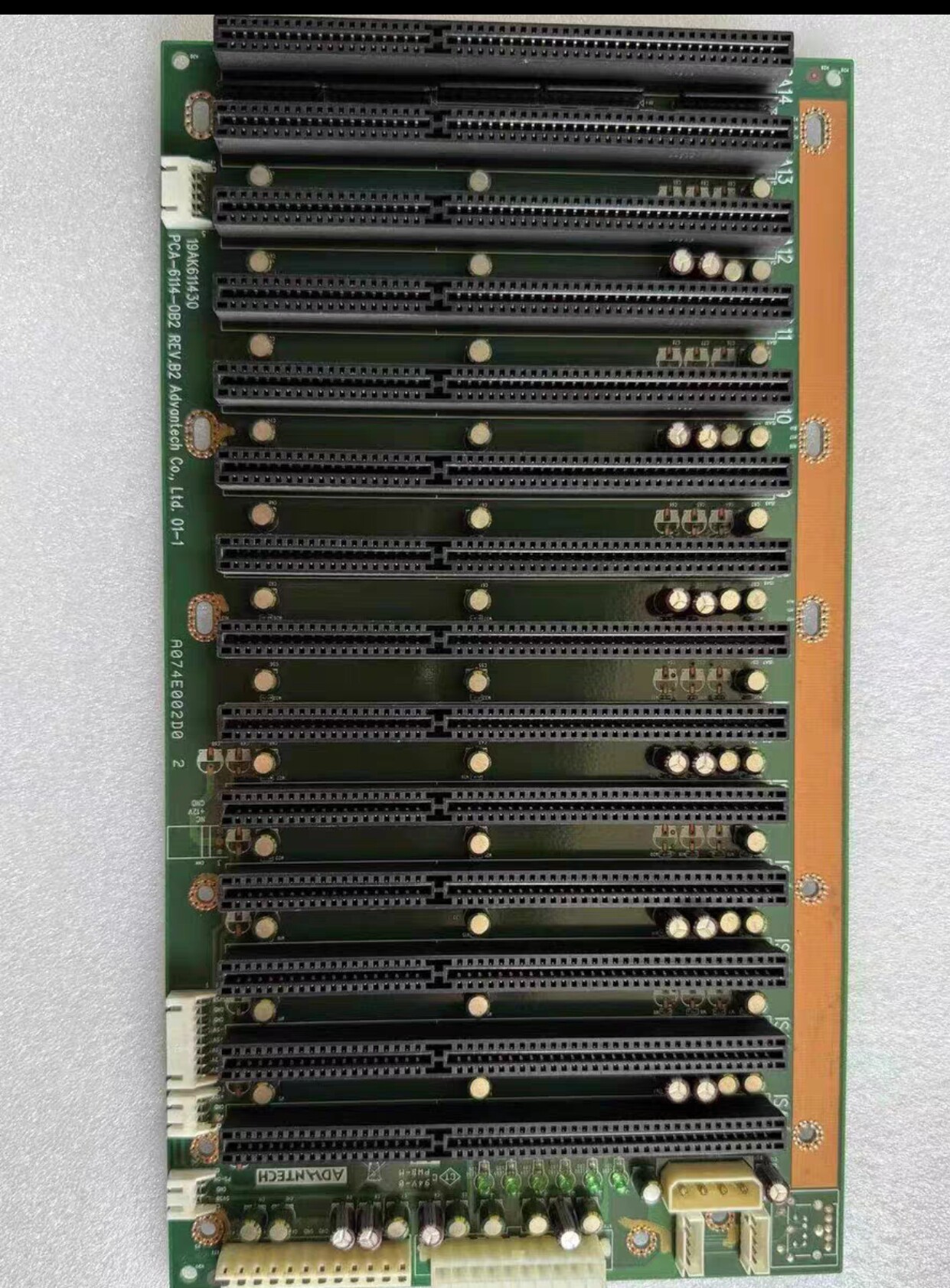 研华PCA-6114-0B2E  14个ISA槽工控机底板 现货议价