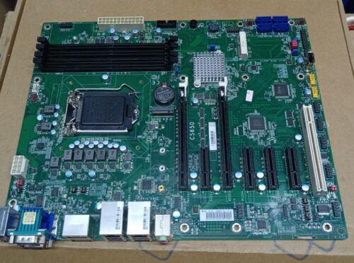 友通CS650 工控主板 支持i3/i5/i7 6-7代cpu主板 现货 议价
