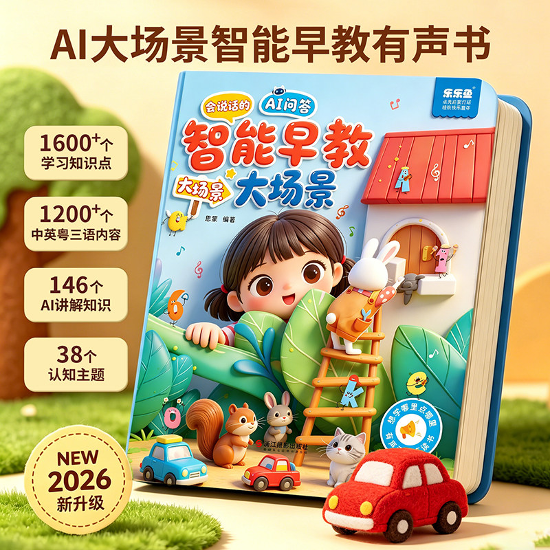 会说的大场景早教书启蒙认知玩具