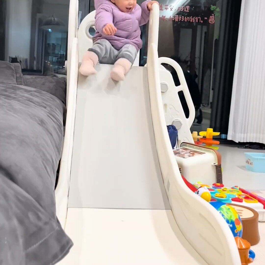 室内多功能折叠滑滑梯儿童小型家用宝宝游乐园小孩玩乐玩具2026