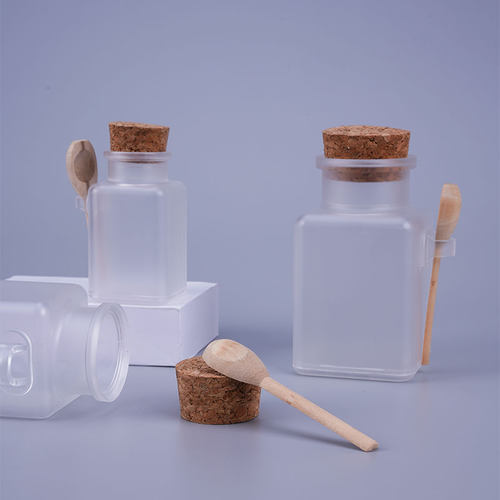 100/200/300g磨砂浴盐瓶化妆品包装瓶分装瓶面膜瓶塑料膏霜瓶空瓶