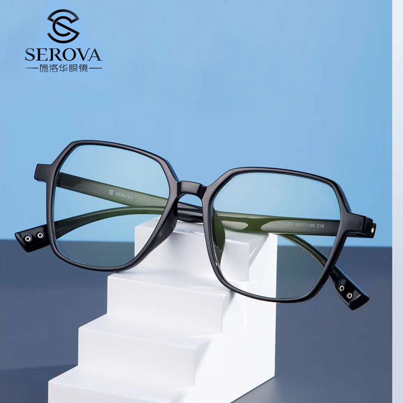 tr90施洛华超轻文艺风同款眼镜